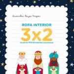 Promoción Baby Creysi Reyes Magos: 3x2 en toda la ropa interior