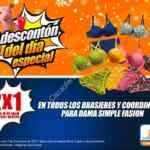 Promoción Chedraui Descontón del Día 7 de diciembre: 2x1 en bras y coordinados