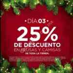 Promoción H&M 12 Días de Regalos para Navidad: 25% de descuento en blusas y camisas