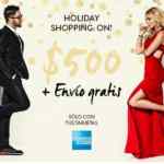 Promoción Privalia American Express: $500 de descuento + envío gratis