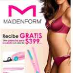 Promoción Sears Maidenform de plancha para cabello de regalo en compras de $799