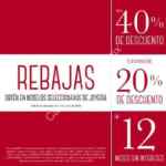 Rebajas Cristal Joyas: hasta 40% de descuento o 20% + 12 MSI