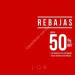 Rebajas de fin de temporada en LOB: Hasta 50% de descuento
