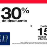 Venta Nocturna GAP: 30% de descuento y hasta 15 msi