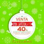 Venta Pre Navideña Celliris: 40% de descuento en productos seleccionados