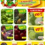 Ofertas Bodega Aurrerá en frutas y verduras Tianguis de Mamá Lucha 1 al 7 de diciembre