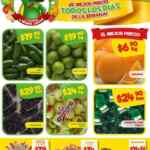 Ofertas Bodega Aurrerá en frutas y verduras Tianguis de Mamá Lucha del 22 al 28 de diciembre