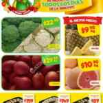 Ofertas Bodega Aurrerá en frutas y verduras Tianguis de Mamá Lucha 29 de diciembre al 4 de enero
