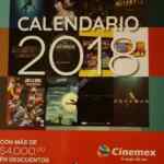 Calendario Cinemex 2018 promociones y descuentos