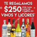 En La Comer y Fresko $250 de descuento por cada $1,000 en vinos y licores