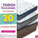 En Suburbia todos los colchones 20% de descuento sin excepciones hasta el 18 de diciembre