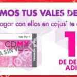 En Suburbia 10% de descuento adicional a todas las promociones pagando con vales CDMX