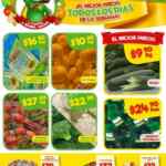 Ofertas Bodega Aurrerá en frutas y verduras Tianguis de Mamá Lucha 8 al 14 de diciembre