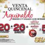 Venta Nocturna de Aguinaldo Sears 15 y 16 de diciembre 2017