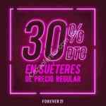 30% de descuento en suéteres en Forever 21
