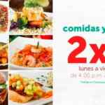 Cupón 2x1 en comidas y cenas en 100% Natural sucursal Cuernavaca