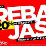 En Capa de Ozono Últimas Rebajas: 20% de descuento adicional a lo ya rebajado