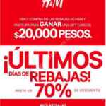En H&M últimas Rebajas con descuentos de hasta 70% off