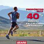 En Sears hasta 40% de descuento directo en tenis