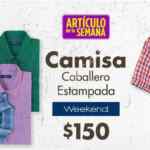 En Suburbia Artículo de la Semana 29 de enero: camisa estampada a $150