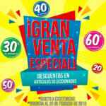 Gran Venta Especial Julio Cepeda: Hasta 60% de descuento en juguetes