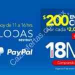 Horas Locas Best Buy Paypal 9 de enero de $200 en cupones por cada $2,000 + 18 MSI