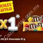 Los miércoles en Oxxo 2x1 en chocolates M&Ms