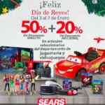 Nueva promoción Sears Reyes Magos: Hasta 50% de descuento + 20% adicional en juguetes y videojuegos seleccionados