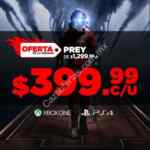 Oferta de la semana Gamers: Prey para PS4 o Xbox One de $1299 a $399