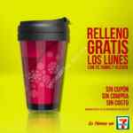 Promoción 7-Eleven relleno gratis de café los lunes ahora sin cupón