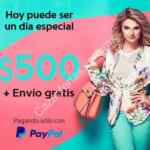 Promoción Privalia Paypal de $500 de descuento + envío gratis