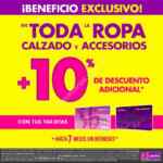 Promoción Suburbia Inicio de Año 2018: 10% de descuento adicional con tarjeta Suburbia