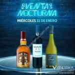 Venta Nocturna Vinoteca 31 de enero 2018: Precio especial en vinos y licores + vinopuntos
