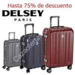 En Amazon hasta 75% de descuento en maletas marca Delsey