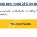 En Amazon hasta 25% de descuento en tablets iPad Pro