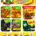 Ofertas Bodega Aurrerá en frutas y verduras Tianguis de Mamá Lucha del 5 al 11 de enero