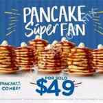 Promoción iHop 2018 todos los pancakes que puedas comer por $49 pesos