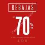 En LOB terceras Rebajas ahora con hasta 70% de descuento