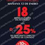 Venta Nocturna Sanborns 12 de enero: hasta 25% de descuento o 18 MSI