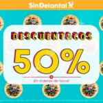 Promoción Sin Delantal Descuentacos 2018: 50% de descuento en órdenes de tacos