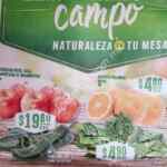 Ofertas Soriana en frutas y verduras Martes y Miércoles del Campo 23 y 24 de enero 2018