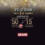 Venta Especial Sears 2018 hoy 1 de enero: Hasta 50% de descuento + hasta 15 msi