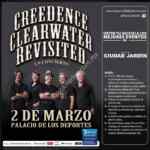 Boletos gratis para Creedence con tus compras en Ciudad Jardín y Plaza Tlalne
