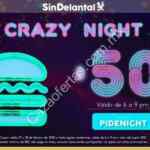 Código Sin Delantal de $50 pesos de descuento en cenas