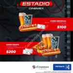 Combos Cinemex Super Bowl con boletos para ver el partido en el cine