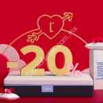Cupón Luuna San Valentín: 20% de descuento en colchones + 2 almohadas gratis + 12 msi sólo hoy