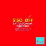 Cupón Promoda $150 de descuento adicional en compras desde $750 válido este fin de semana