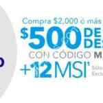 En Best Buy $500 de descuento en compras a partir de $2,000 + 12 MSI al pagar con Mercado Pago