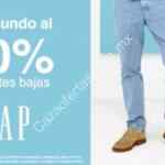En GAP segundo a mitad de precio en partes bajas
