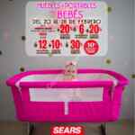 En Sears Muebles y portables para bebés con 30% de descuento directo ó meses sin intereses